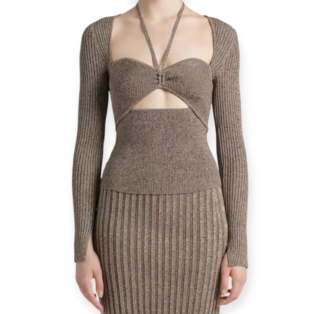 Jonathan Simkhai Alexia Compact Ribbed Sweater